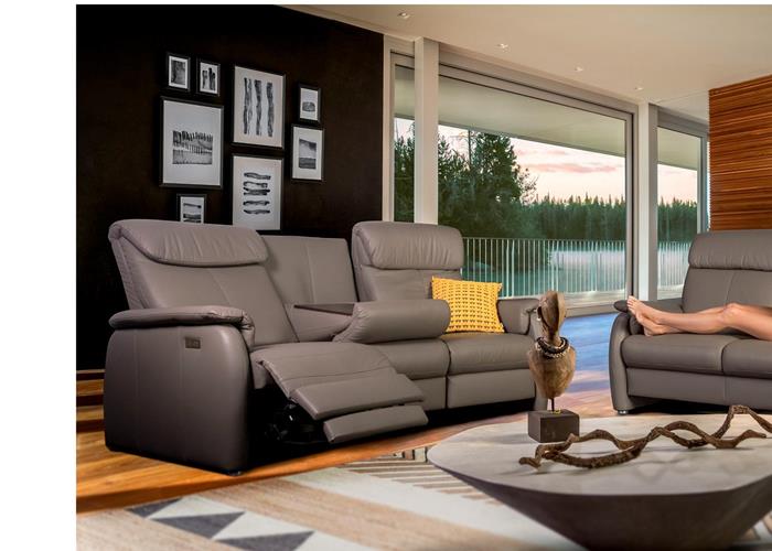 Ledersofas mit Relax-Funktion: Ideal gegen Rückenschmerzen, Verspannungen und schwere Beine