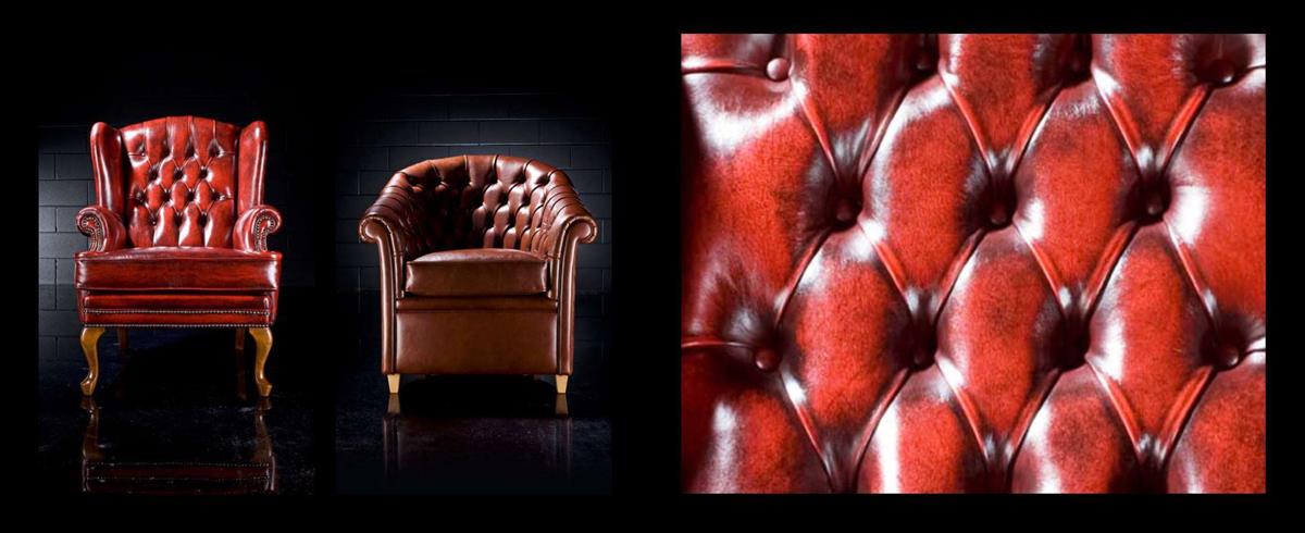 Salon cuir Chesterfield - Chesterfield