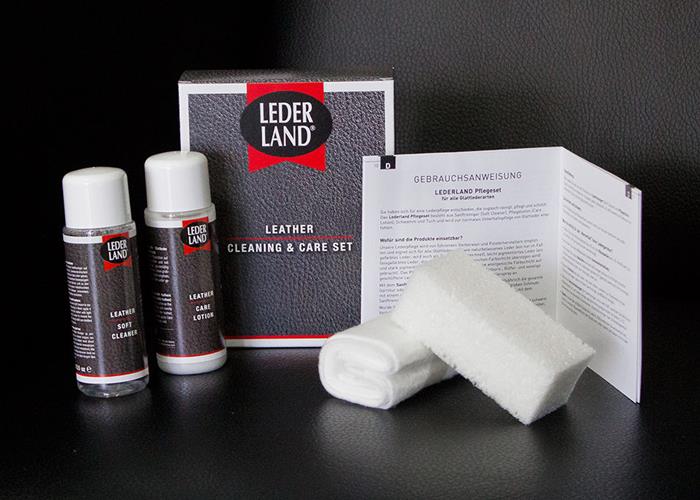 Notre kit d'entretien: l'idéal pour tous les cuirs lisses